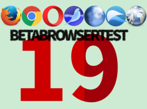 BetaBrowserTest 19: Firefox 57, Chrome 61, Opera 48, SeaMonkey 2.54, Pale Moon 27.4, QupZilla 2.1.2, Epiphany 3.25.2