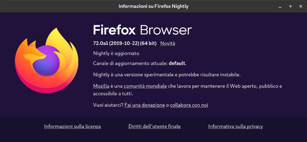 firefox 72 about