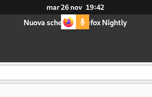 Firefox-Voice, voice icon