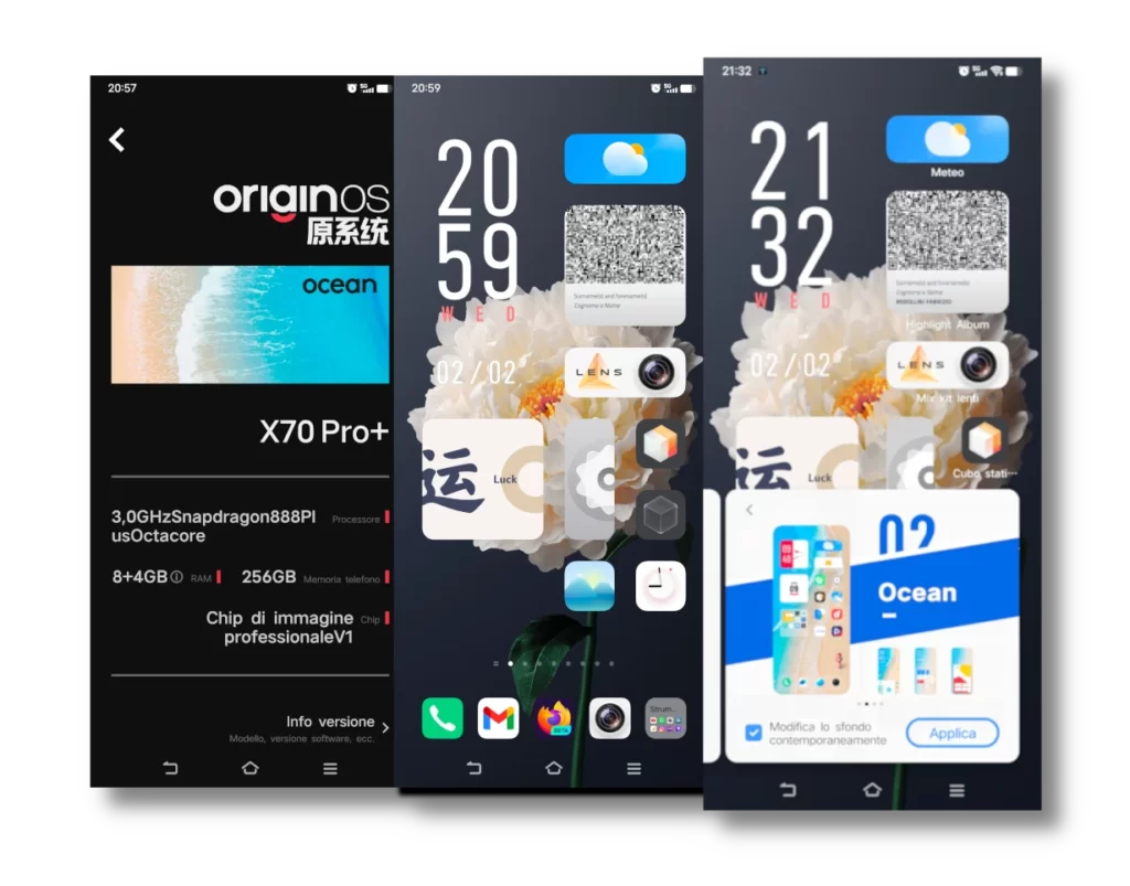 OriginOS Ocean on Vivo X70 Pro+