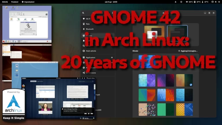 gnome42 arch linux