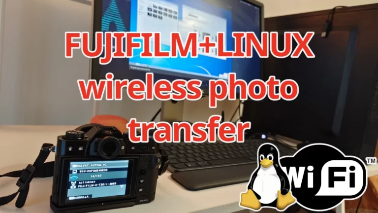 Fujifilm linux wifi transfer