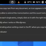 Multiple copy & paste with Clipboard Indicator