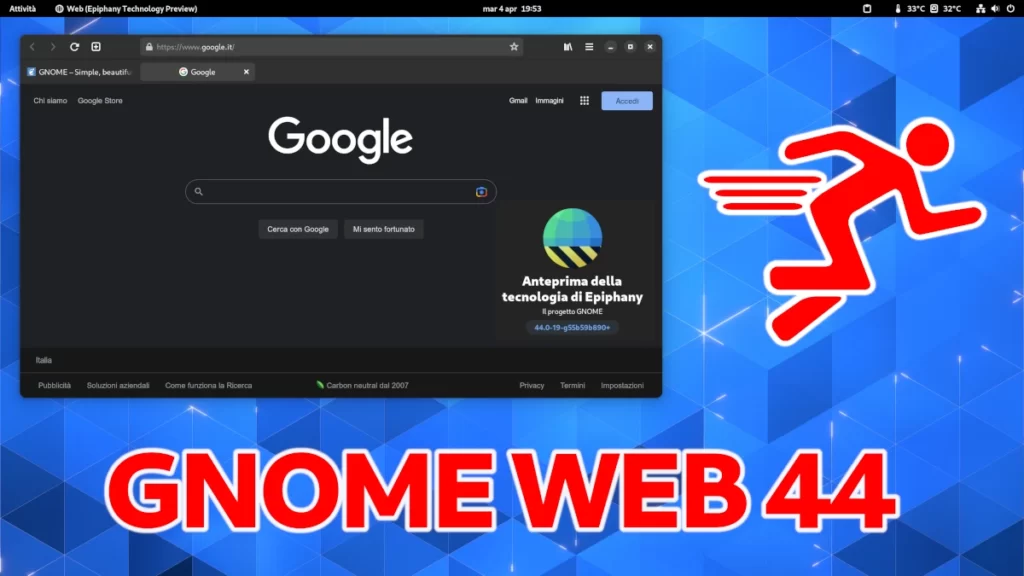 gnome web 44, epiphany 44, firefox vs gnome web,