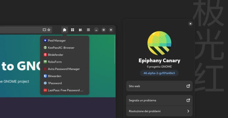 password manager on epiphany browser