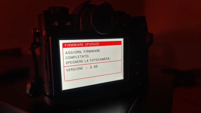 FUJIFILM X-T30 II Firmware update (V 2.03) finally via XApp