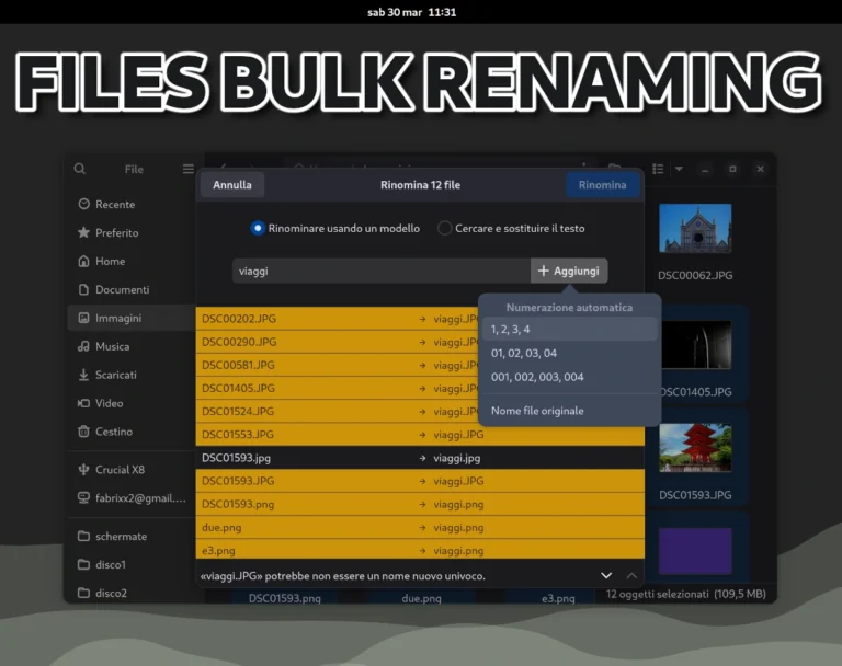gnome files bulk renaming
