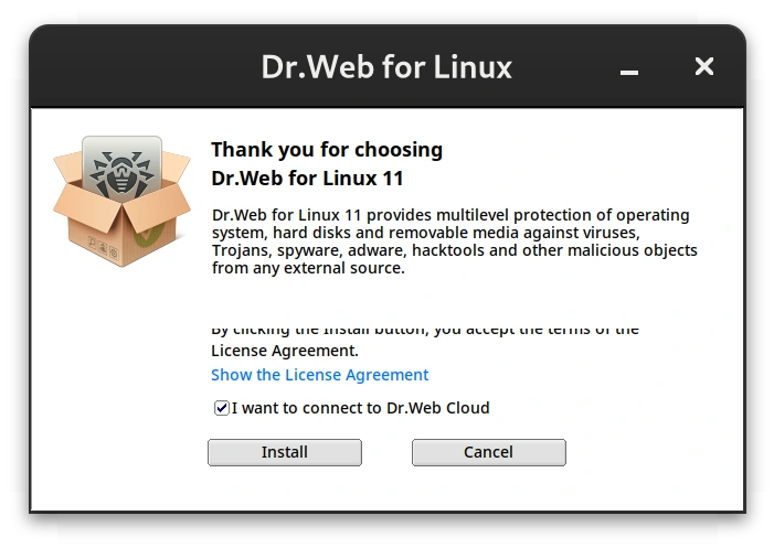 Linux best antivirus 2024, Dr. Web for Linux