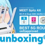 SPITZ AX GL-X3000 MY BEST 5G ROUTER WiFi6